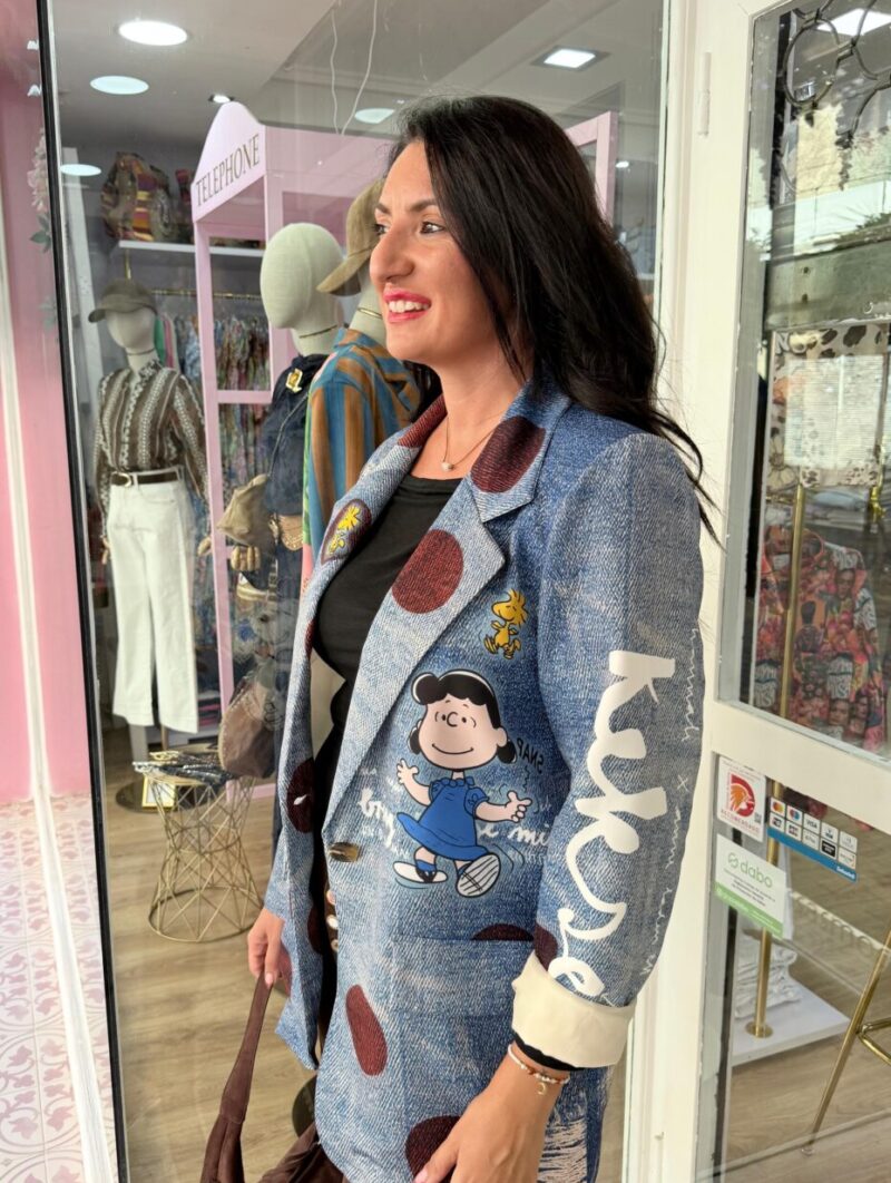 Alternative view of Chaqueta Snoopy Amigos