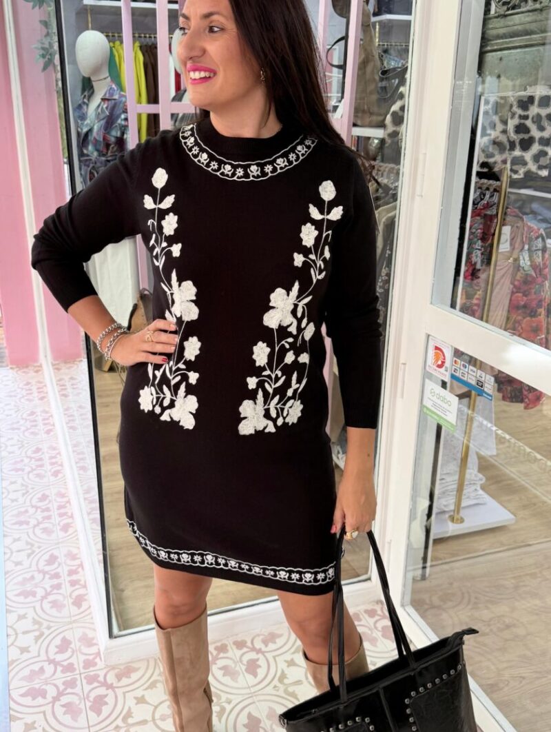 Vestido Estíbaliz Negro