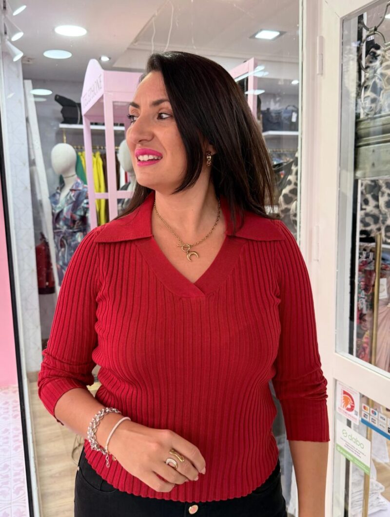 Jersey Cantábria Rojo