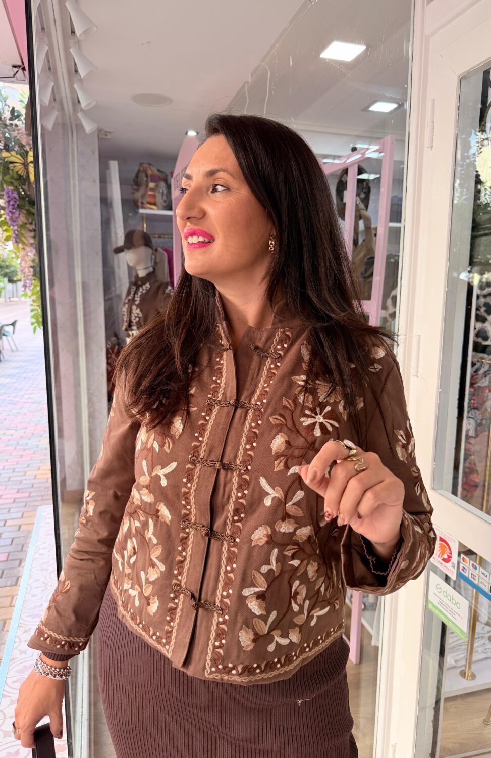 Chaqueta Furong Marrón