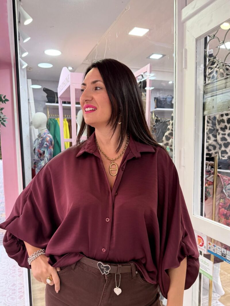 Blusa Mariposa Berengena