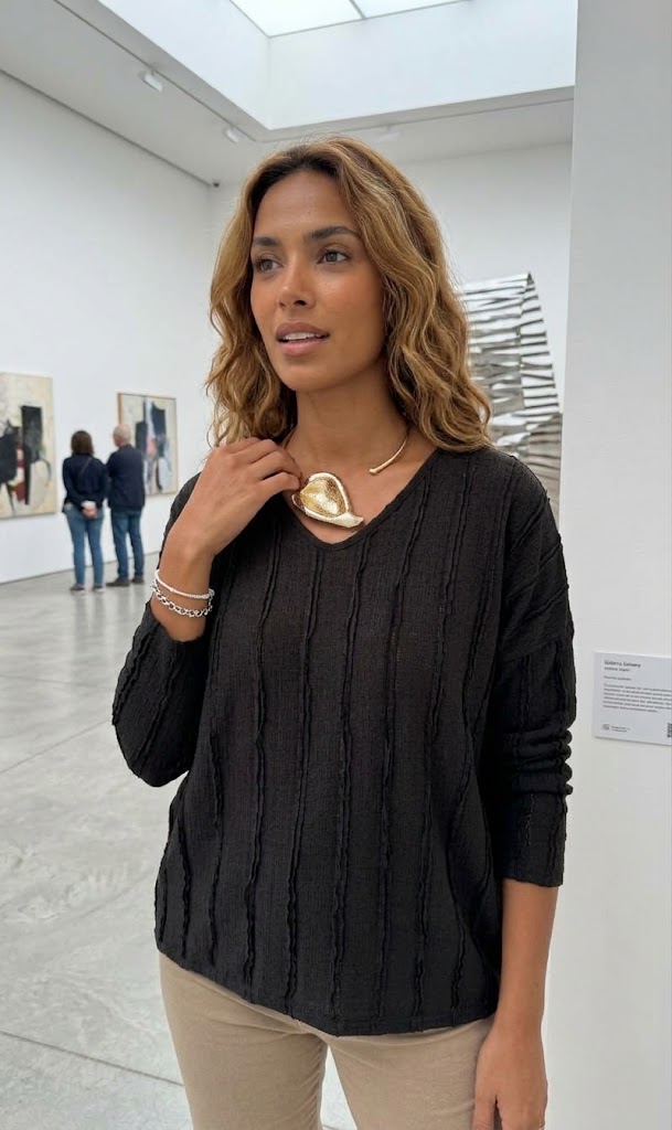 Alternative view of Camiseta Polaca Negra