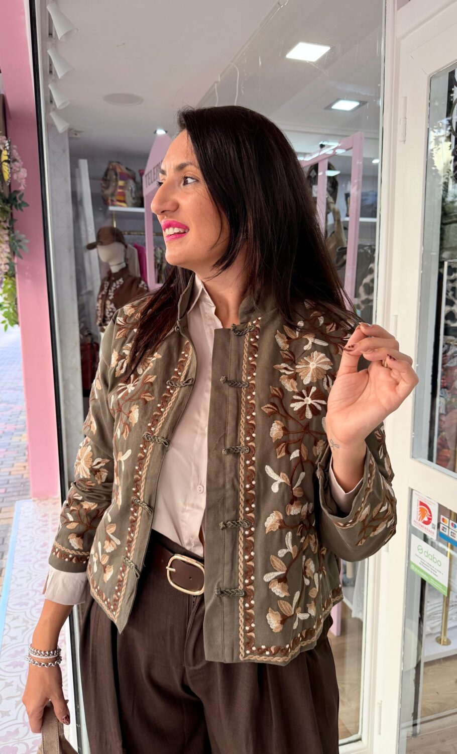 Chaqueta Furong Verde