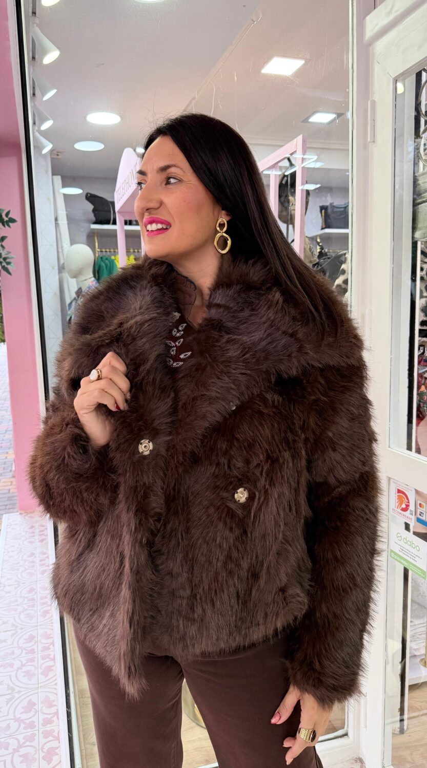 Chaqueta Georgina Marrón Chocolate