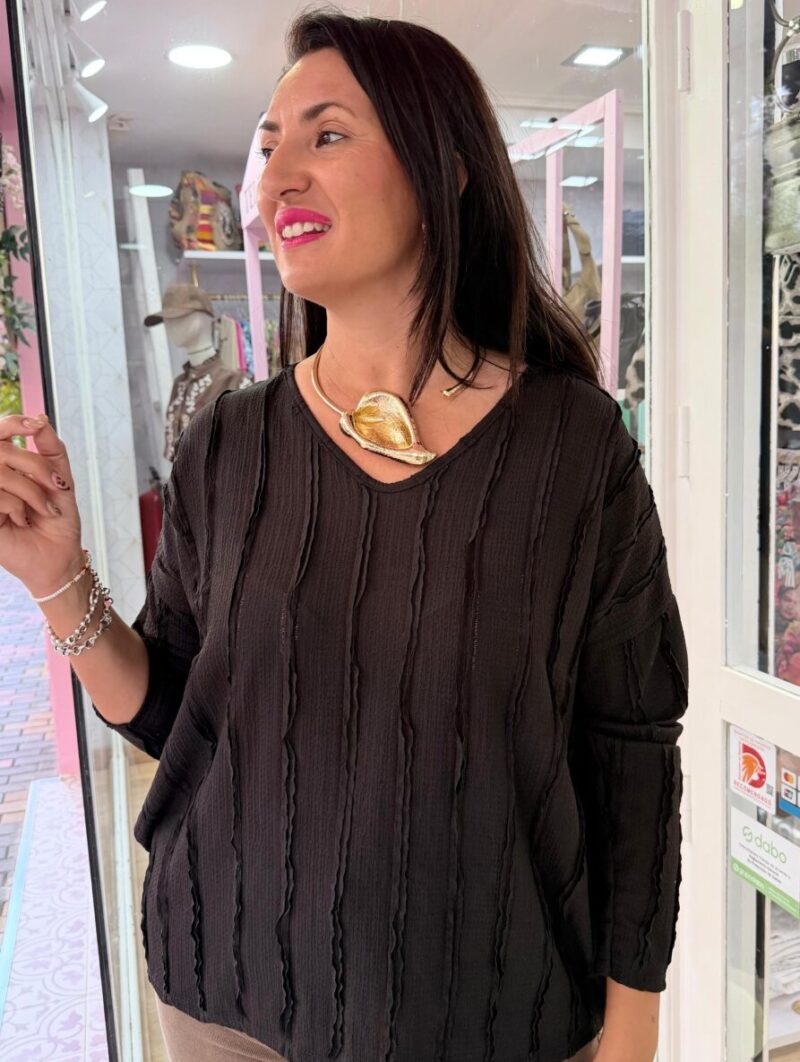 Camiseta Polaca Negra