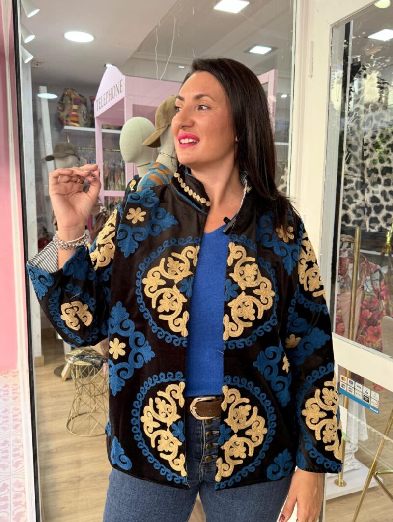 Chaqueta Japón Azul