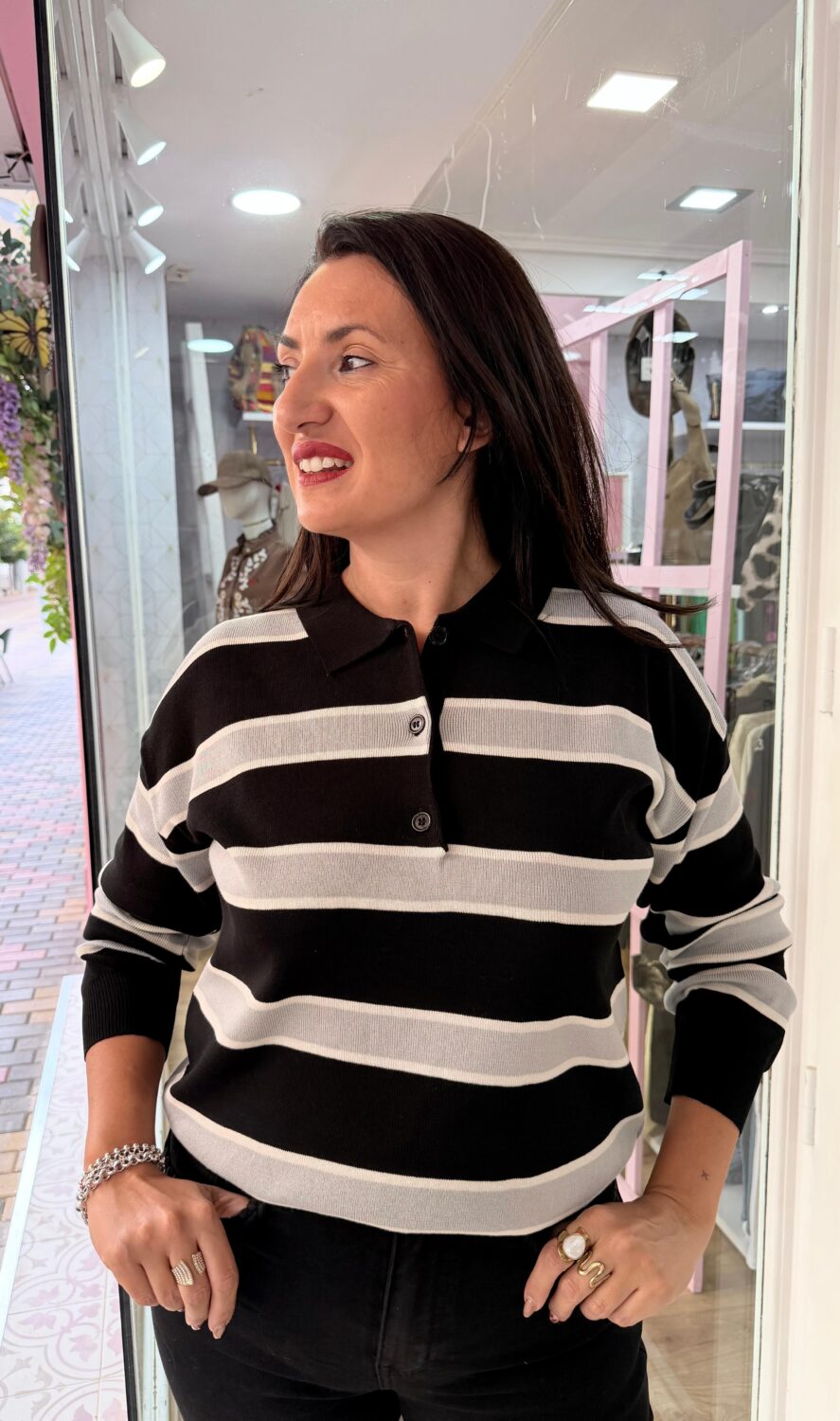 Jersey Polo Negro