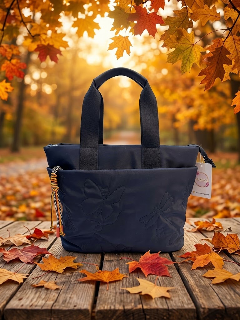 Bolso Libélula Azul Marino